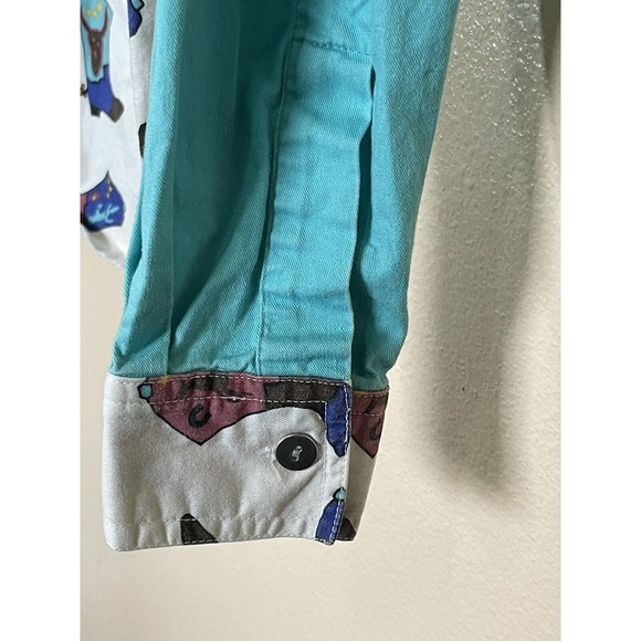 Cheyenne Outfitters Women’s Shirt Vintage Boot Pattern Size M - Picture 6 of 7